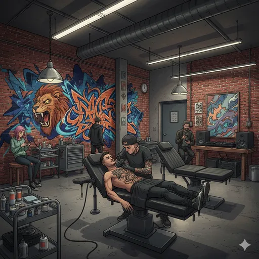 featured image: Tattoo-Studio in Zwickau: Kreative Kunstwerke für deinen Körper